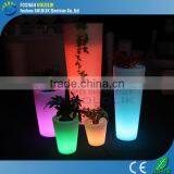Coffee Shop Decorative RGB Glowing Light up Plastic Flower Pot thumbnail-3