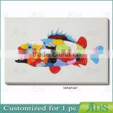 New Original With Colorful Fish Painting thumbnail-3