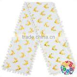 Cute Design Soft Christmas Deer Print Pom Pom Tassel Scarf for Kids thumbnail-2