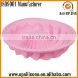 BPA Free Food Grade Silicone Fluted Mold Bunt Pan- Silicone Cake Mould Toast Microwave Oven Bakeware Mold Bundt Cake Pan Bread thumbnail-6