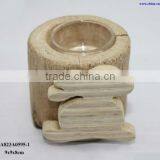 Wooden Easter Tealight Holder thumbnail-1