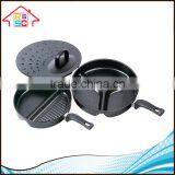 NBRSC Kitchen Cooking Tool Breakfast Bakeware Non Stick Divided Frying Pan Set thumbnail-2