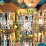 Glass Candle Holders With Color Sliver thumbnail-5