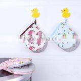 Short Style Heat Resistant Microwave Oven Gloves Cotton Oven Mitt Wholesale thumbnail-3