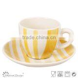 Cup Saucer Silk Screen High Quality Modern Design Top Sale Relaxation Style thumbnail-4