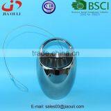 Bucket Shape Ceramic Chrome Plating Hanging Planter Flower Pot , Plant Vase thumbnail-2