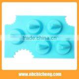 Lovely Shark Fin Ice Cube Tray 4-tray Eco-friendly Silicone Ice Mould thumbnail-3