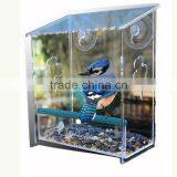 Crystal Acrylic Plastic Bird Automatic Feeders thumbnail-6