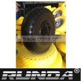 Flat free pu foam wheel 3.00-4
