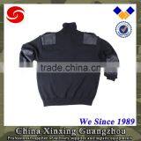 Quality Anti-friction V Shape Neck Security Defense Garment Wool Sweater thumbnail-1