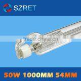 Chengdu Weegiant Weeson 50W Hobby Laser Tube for Mini Laser Engraving Machine 1000mm thumbnail-1