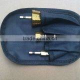 Titanium Coated Straight Flute 3 Pcs Hss Step Drill Set of Plastic,wooden,metal Packing