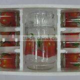 JK011 7pcs Glass Drinking Set With Printing thumbnail-2