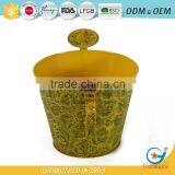 10 Inch Outdoor Plants for Pots Metal Flower Planters thumbnail-2