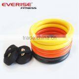 ABS Plastic Gymnastic Rings With Gym Wrist Straps for Strength Training thumbnail-2