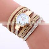 2017 Fashion Crystal Rhinestone Bracelet Women Dress Watches Ladies Quartz Wristwatches thumbnail-4