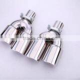 Car Exhaust Muffler Dual Tips
