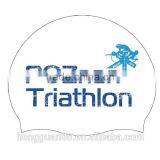 Funny Kids Cartoon Waterproof Silicone Swim Cap thumbnail-1