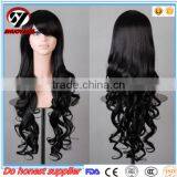 Colorful Fashion Cosplay Wig Bob Style Human Hair Wigs Cheap Party Wigs thumbnail-3