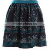 Ladies Beaded High Waist Skirt With Elastic thumbnail-2