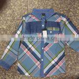 GZY Boy's Shirt Export China Stripe Model Stock thumbnail-2
