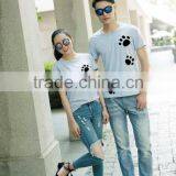 Cotton T-shirt. No Minimum. DIY Print. Black T-shirt. Cheap Price. thumbnail-1