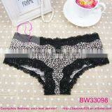Very Fashion Hot Panties Printed Leopard Panties With Lace & Bow thumbnail-1