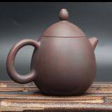 Pot China Pure Hand Engraving Dragon Egg Nixing Pottery Tea Pots Tea Set thumbnail-3