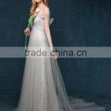 MGOO Long Grey Evening Dresses 2016 New Custom Prom Criss Cross Wonderland Tulle Party Dresses 2253 thumbnail-3