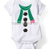 SR-255B your own brand clothing newborn organic cotton lovely baby romper blank for summer