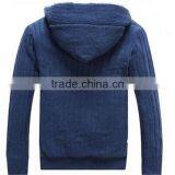 Button Down Pattern Sweater Jersey Heavy Knit Cardigan Man thumbnail-2