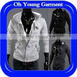 New Design Cricket Jerseys Cotton Casual Blank Hoodie Streetwear Hiphop Pocket Tracksuit Sportwear Gym Zipper Sweatshirt Hoodies thumbnail-1