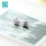 Golden Earring Designs For Women Cute Cat Shaped Fashion Earring thumbnail-3