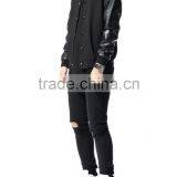 Customized Men's/Women's PU Leather Sleeves Jacket T13358 thumbnail-1