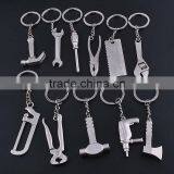 The Simulation Adjustable Wrench Key Chain Creative Commodity Mixed Batch of Personality Gift Present Key Chain