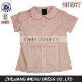 Girls School Uniforms Short Sleeve Peter Pan Blouse thumbnail-4