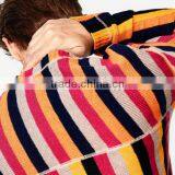 2017 Novel Bright Stripe New Pullover Mens Latest Sweater Design With High Quality thumbnail-4