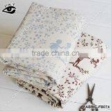 New Design Cotton Linen Fabric Cute Printed 2 Colors thumbnail-2