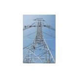power transmission line steel tower