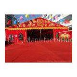 Chinese Style Red Party Canopy Tents With Sun Proof PVC Roof For Wedding Event thumbnail-1
