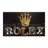 Exterior Alphabet Copper Sign Letters For Bank , Lighted Channel Letters