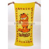 Cotton Kids Children Anime Velour Print Beach Towels thumbnail-1