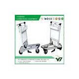 Durable Stainless Steel Airport Luggage Trolley baggage cart for passenger