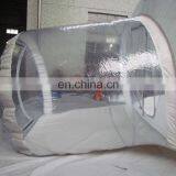 TOP High Quality Inflatable Clear Double Bubble Tent ,inflatable Transparent Tent thumbnail-2