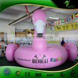 Giant Pink Inflatable Swan Swimming Pool Toys