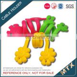 Silicone earphone cord holder manufacturer