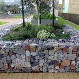 Awesome Retaining Wall Using Gabion Baskets Filled With Stones for Landscaping thumbnail-2