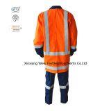 Anti Arc Flash Fire Retardant Suit / Fire Retardant Boiler Suit With Reflective Trim thumbnail-2