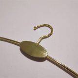 Wholesale Good Quality Socks Bra Underwear Hangers Gold Metal Hanger With 2 Clips Clothes Rack thumbnail-3