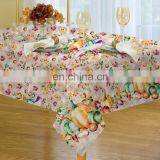 Wholesale Printed Decorative Polyester Party Luxury Custom Printed Wedding Dinner Party Table Cloth Tablecloth for Reunion thumbnail-4